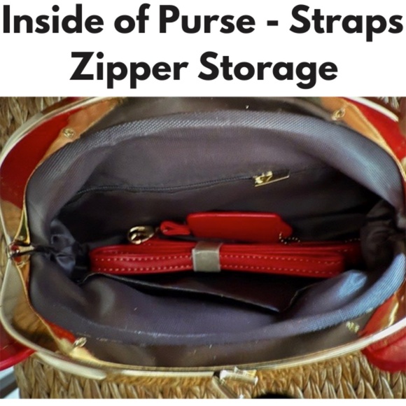 CRAB SHAPE BAG - RED FUN NOVELTY PURSE - ADJUSTABLE STRAP IN CRAB FOR CROSSBODY - Picture 5 of 9